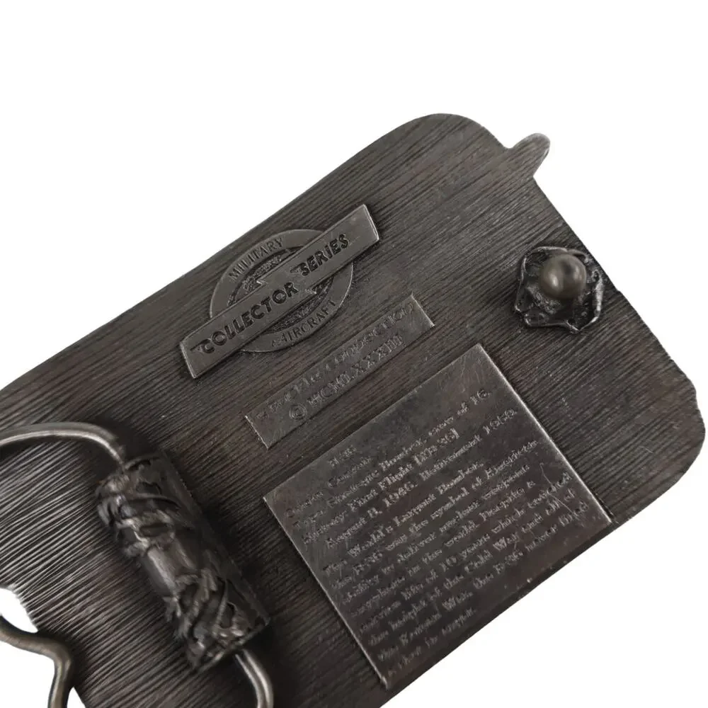 Vintage B-36 Peacemaker Pewter Belt Buckle